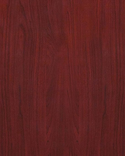 Flash Furniture Glenbrook 30" x 42" Rectangular High-Gloss Mahogany Resin Table Top with 2" Thick Edge - LeafyLoom
