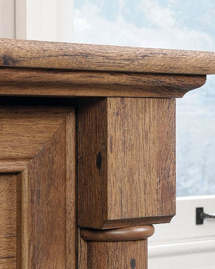 Sauder Palladia File Cabinet, Vintage Oak finish - LeafyLoom