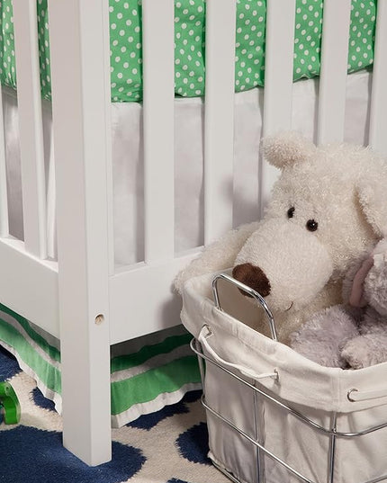 DaVinci Jayden 4-in-1 Convertible Crib in White, Greenguard Gold Certified - LeafyLoom