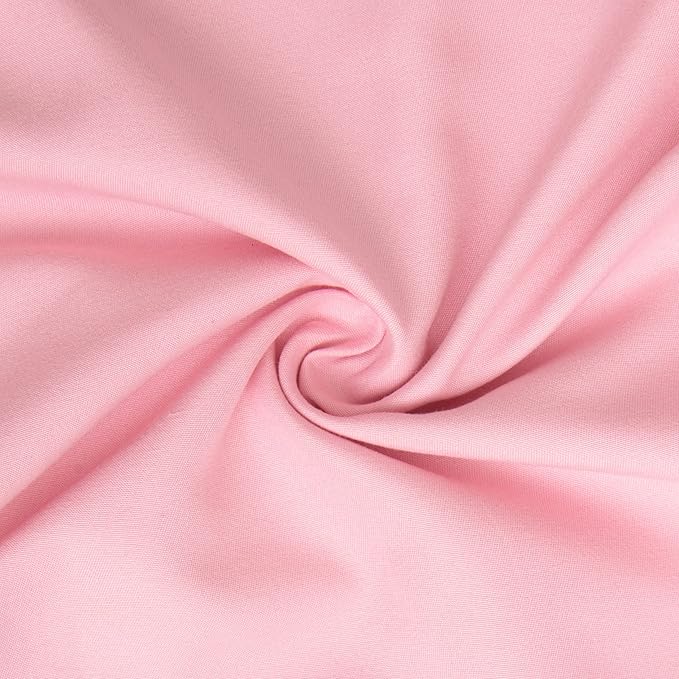 NTBAY Toddler Bedding Set - 4 Piece Soft and Breathable Crib Bedding Set for Boys and Girls, Includes Quilted Comforter, Fitted Sheet, Flat Top Sheet and Envelope Pillowcase, Pink - LeafyLoom