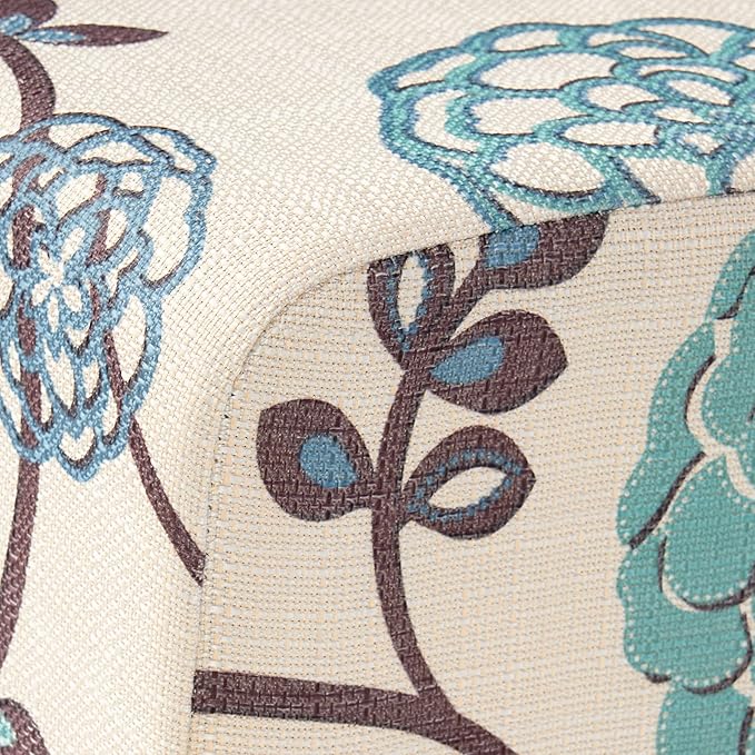 Christopher Knight Home Pertica Fabric Dining Chairs, 2-Pcs Set, Polyester White And Blue Floral - LeafyLoom