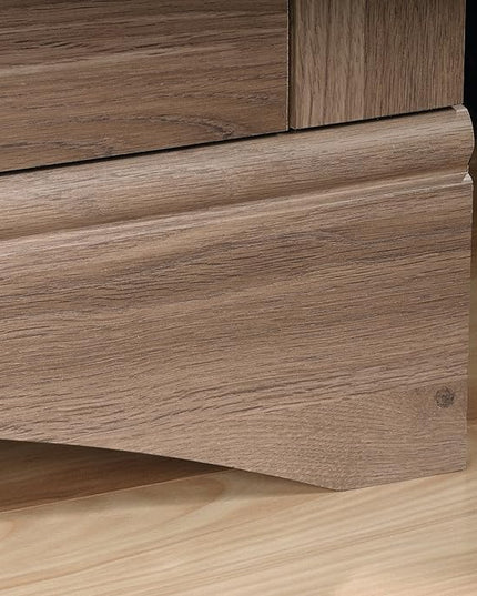 Sauder Harbor View Lateral File, Salt Oak finish - LeafyLoom