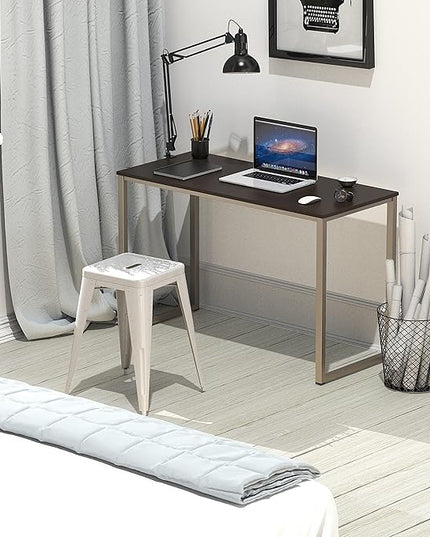 SHW Home Office 32-Inch Computer Desk, Espresso - LeafyLoom