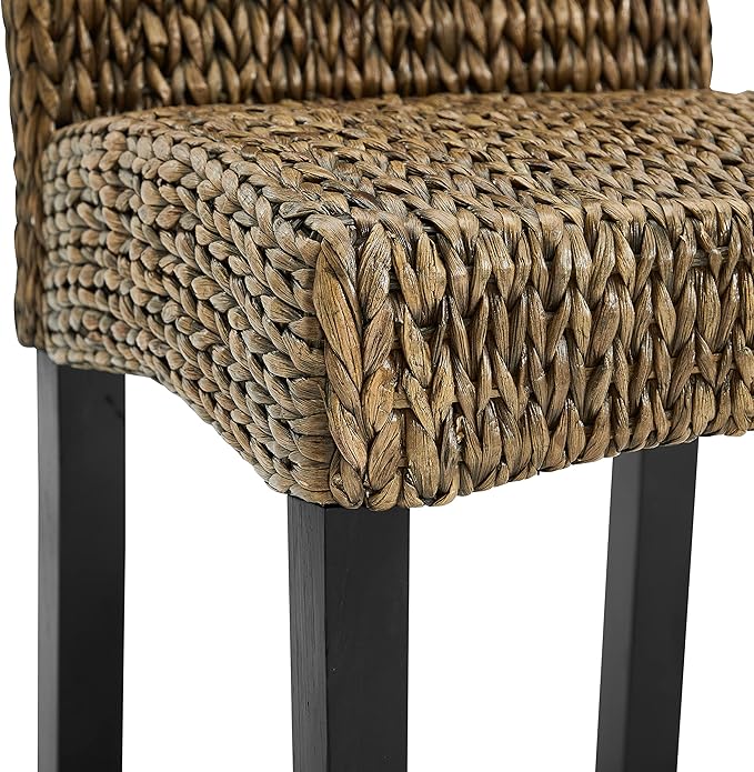 Crosley Furniture Edgewater Dining Chair, Set of 2, Seagrass - LeafyLoom