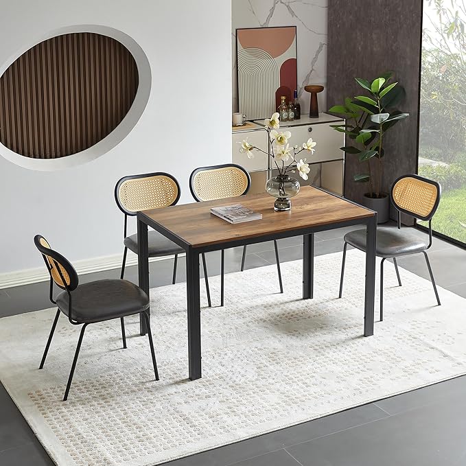 NicBex Haerin-SD-00365-LWJ Dining Chairs, 22.1"x17.7"x31.5", Light Gray - LeafyLoom