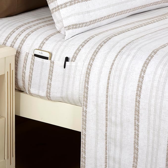 Elegant Comfort Softest and Coziest 4-Piece Sheet Set - 1500 Premium Hotel Quality Microfiber - Deep Pocket, Wrinkle Resistant 4-Piece Floral Bed Sheet Set, Twin, Traci Linen - LeafyLoom