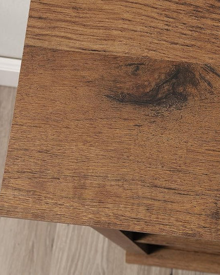 Sauder Miscellaneous Storage 3-Shelf Bookcase/ Book shelf, Vintage Oak finish - LeafyLoom