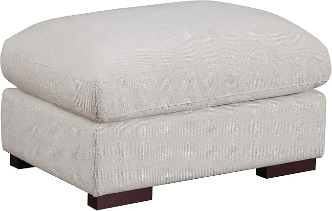 Modular Sectional Sofa with 2 Ottomans, Linen Blend Upholstery Couches Sleeper with Movable Chaise for Living Room, Apartment, 123.24inch, Beige-1 - LeafyLoom