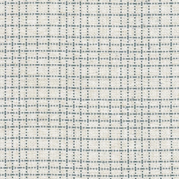 HomePop Classic Parsons Dining Chairs, Single Pack, Cream Mini Grid Pattern - LeafyLoom