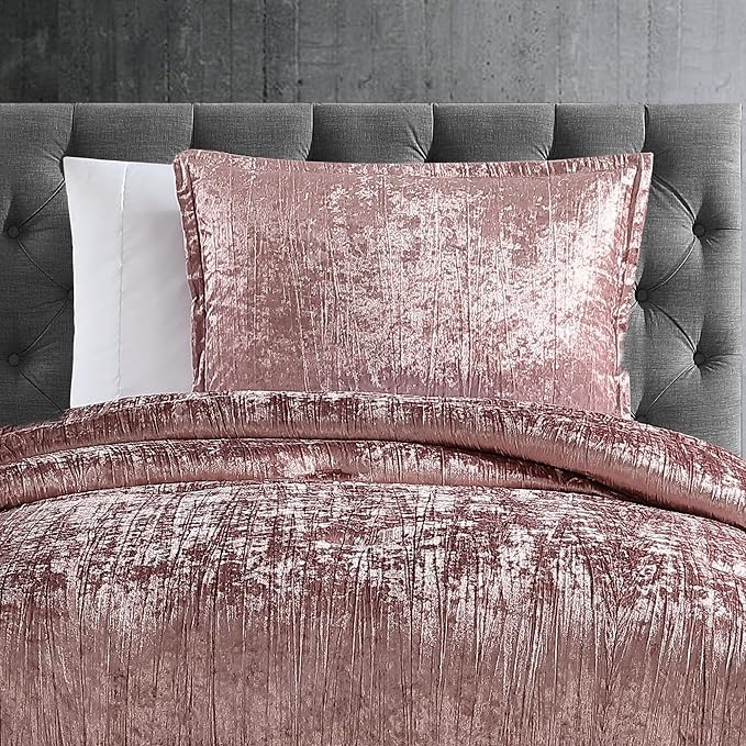 Riverbrook Home Turin Comforter Set, Twin, Blush, 2-Piece Set - LeafyLoom