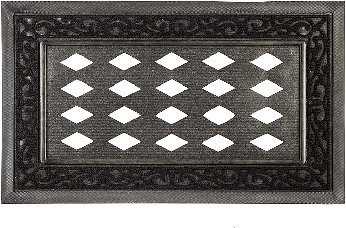 Evergreen Sassafras Bundle - Set of 5 Seasonal Interchangeable Entrance Doormats | Indoor and Outdoor |22-in x 10-in doormats and 30-in x 18-in tray | Non-slip backing | Low Profile | Home Décor - LeafyLoom