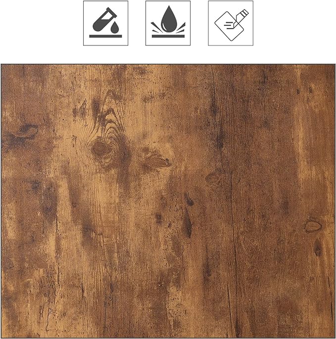 DlandHome Dining Table with 2 Chairs and 1 Bench Dining Room Sets Dining Table and Chairs Set,Rectangular Space-Saving Dinner Table with Two Benches for Kitchen,Retro - LeafyLoom