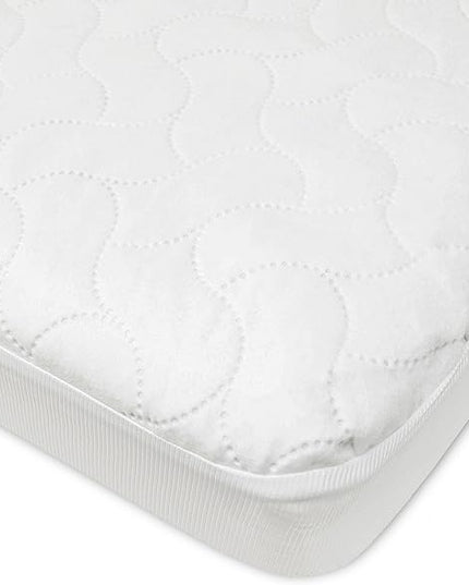 Delta Children Folding Portable Mini Baby Crib with Mattress + American Baby Waterproof Mini Crib Mattress Protector - LeafyLoom