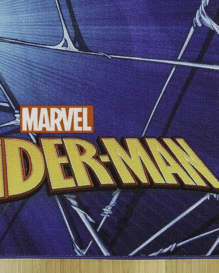 Gertmenian Marvel Rug Boys Childrens Bedroom Decor Kids Home Play Room Mat Bedding Area Carpet; 54x78 Large; Spiderman Superhero Multi-Colored Navy Blue; 47326 - LeafyLoom
