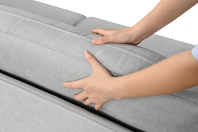 68.5" Oversized Loveseat Sofa Bed W/Pull Out Sleeper Couch and 2 Pillows,3 in 1 Reclining Backrest Queen Size Love Seat Convertible Spacious Sofabed for Home Apartment Office Living Room - LeafyLoom