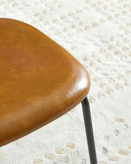 NicBex Haerin-SD-00364-LWJ Dining Chairs, 22.1"x17.7"x31.5", Brown - LeafyLoom