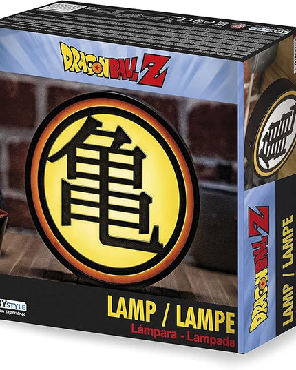 ABYSTYLE Dragon Ball Z Kame Symbol Decorative Portable LED Lamp 6.7" x 6.9" x 2.4" Room Office Home Décor Anime Manga Gift - LeafyLoom