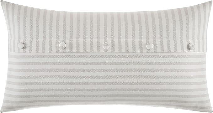 Nautica - King Size Comforter Set, Cotton Reversible Bedding with Matching Shams, Ideal Home Decor for All Seasons (Saybrook Beige, King) - LeafyLoom