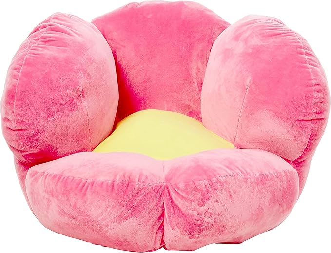 Trend Lab Flower Toddler Chair Plush Character Kids Chair Comfy Furniture Pillow Chair for Boys and Girls, 21 x 19 x 19 inches - LeafyLoom
