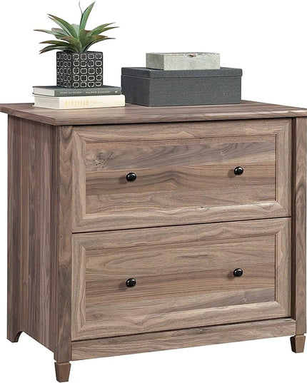 Sauder County Line Dresser, L: 33.31" x W: 23.47" x H: 29.37", Washed Walnut Finish - LeafyLoom