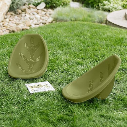 ECR4Kids Leaf Floor Seat, Rocker Chair, Fern Green, 6-Piece - LeafyLoom