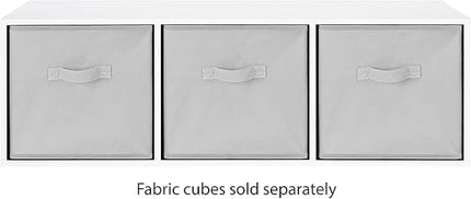 Whitmor 3 Cube Organizer, White - LeafyLoom