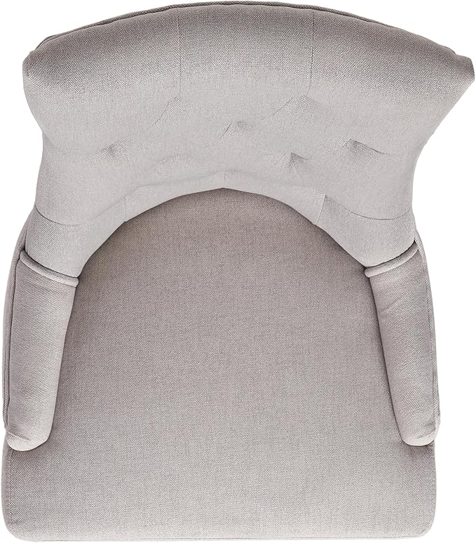 Hayden Fabric Dining Chairs, 2-Pcs Set,Polyester, Light Grey - LeafyLoom