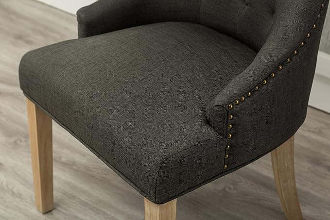 NicBex Haerin-SD-00157-LWJ Dining Chairs, 24"x22"x39", Black - LeafyLoom