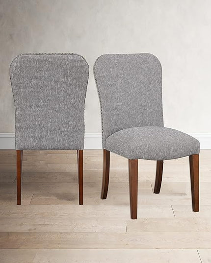 NicBex Haerin-SD-00132-LWJ Dining Chairs, 23.8"x19"x37.5", Gray - LeafyLoom