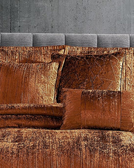 Riverbrook Home Turin Comforter Set, Queen, Spice, 7-Piece Set - LeafyLoom