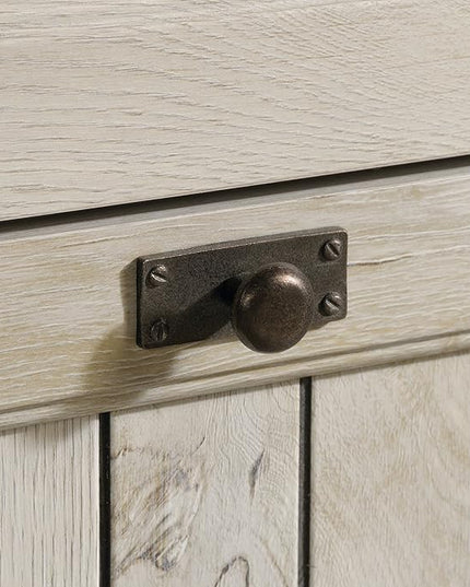 Sauder Costa Lateral File, Chalked Chestnut finish - LeafyLoom