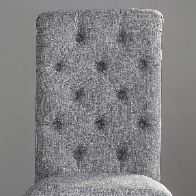NicBex Haerin-SD-00146-LWJ Dining Chairs, 21"x18"x39.2", Gray - LeafyLoom