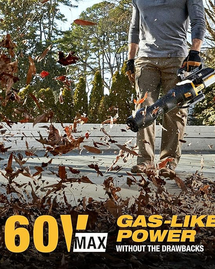 Cat DG650 60V 700 CFM 135 MPH Leaf Blower Cordless with Battery and Charger,Adjustable Speed Blowers for Lawn Care,Lightweight Cordless Leaf Blower with Variable Air Control Battery&Charger Include - LeafyLoom