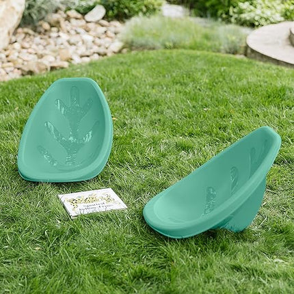 ECR4Kids Leaf Floor Seat, Rocker Chair, Seafoam, 6-Piece - LeafyLoom