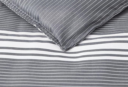 Nautica - King Size Comforter Set, Cotton Reversible Bedding with Matching Shams, Stylish Home Decor (Craver Grey, King) - LeafyLoom