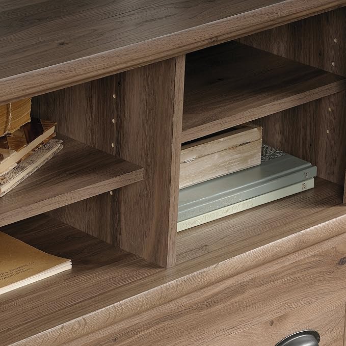 Sauder Harbor View Lateral File, Salt Oak finish - LeafyLoom