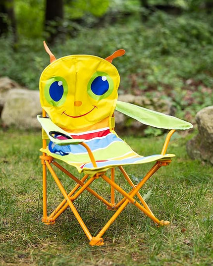 Melissa & Doug Sunny Patch Giddy Buggy Folding Lawn and Camping Chair - LeafyLoom
