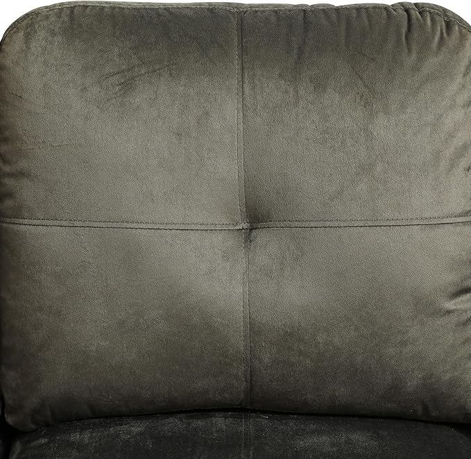 ROOMTEC 3 Piece L Shaped Sectional Sofa Set with Storage Ottoman, Right Facing Chaise Longue, Reversible Backrest w/ 2 Cup Holders, Flannel Tufted Cushions, for Living Room, Taupe - LeafyLoom