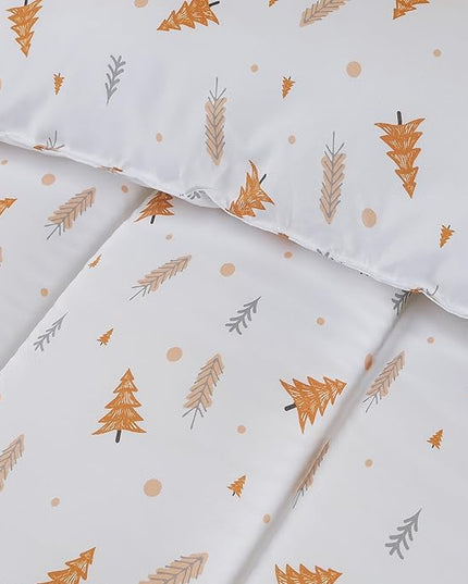 Utopia Bedding All Season Pine Tree Comforter Set with 2 Pillow Cases, 3 Piece Soft Brushed Microfiber Kids Bedding Set for Boys/Girls, Machine Washable (Twin) - LeafyLoom