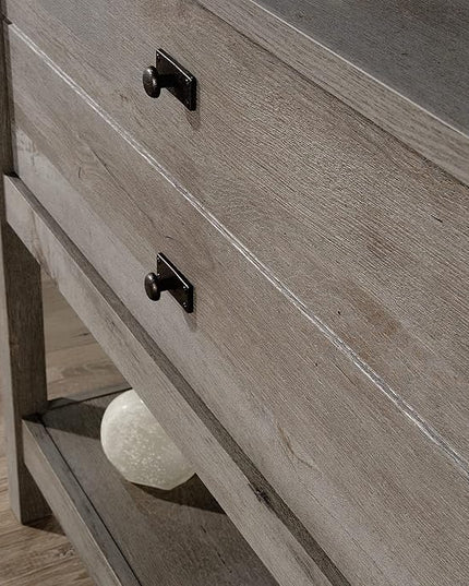 Sauder Cottage Road Lateral File, L: 32.44" x W: 21.81" x H: 29.76", Mystic Oak Finish - LeafyLoom