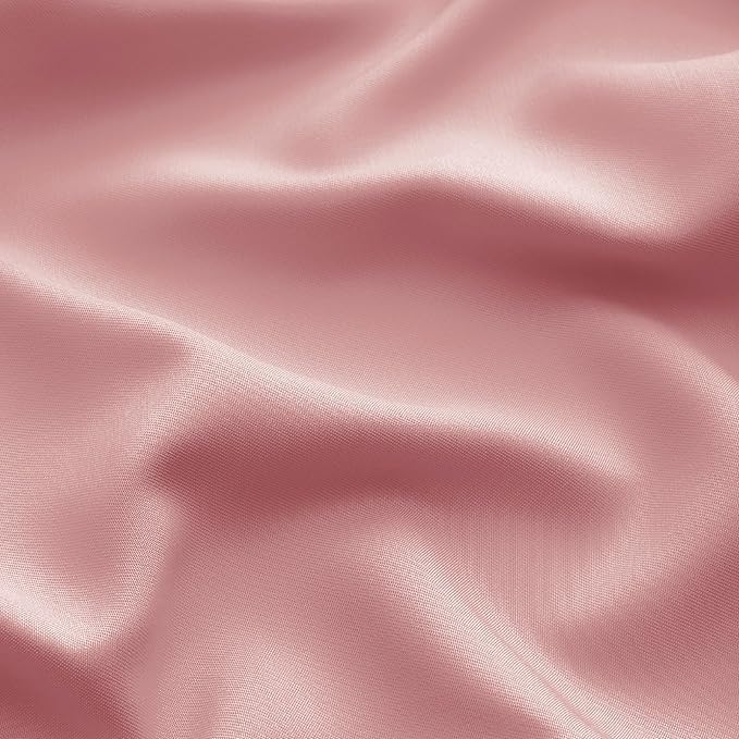 Bedsure Twin Sheets Set, Cooling Sheets Twin Size Bed Set, Rayon Derived from Bamboo, Twin Size Sheets, Breathable & Soft Bed Sheets, Hotel Luxury Silky Bedding Sheets & Pillowcases, Blush Pink - LeafyLoom