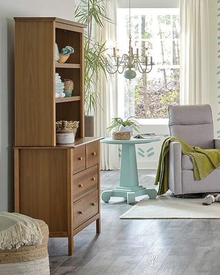 DaVinci Autumn Bookcase/Hutch in Chestnut - LeafyLoom