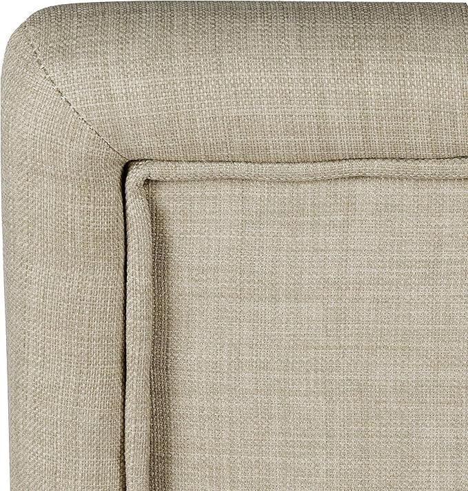 HomePop Classic Parsons Dining Chairs, Tan (Set of 2) - LeafyLoom