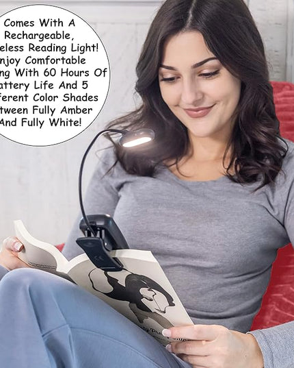 Homie Reading Pillow with Wrist Support, Has Arm Rests, and Back Support for Bed Rest, Lounging, Reading, Working on Laptop, Watching TV (Pink) - LeafyLoom
