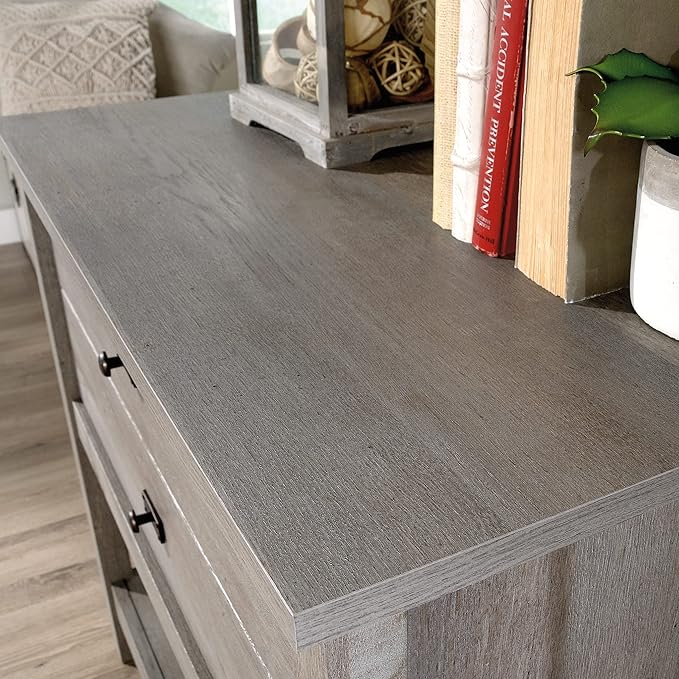 Sauder Cottage Road Lateral File, L: 32.44" x W: 21.81" x H: 29.76", Mystic Oak Finish - LeafyLoom