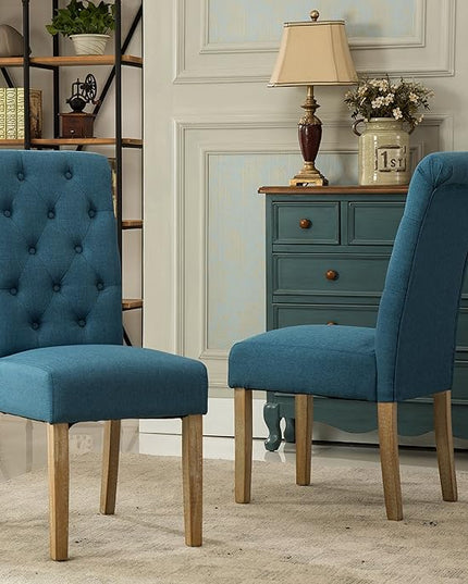 NicBex Haerin-SD-00140-LWJ Dining Chairs, 26"x18"x39.2", Blue - LeafyLoom