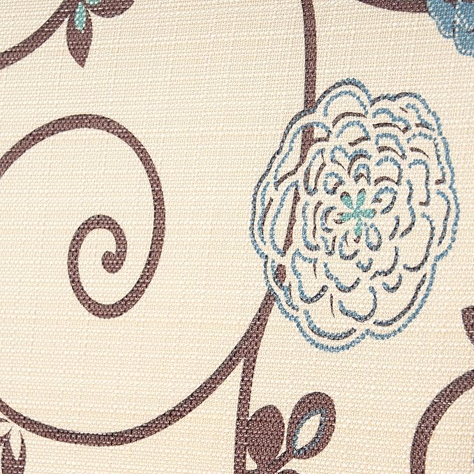 Christopher Knight Home Pertica Fabric Dining Chairs, 2-Pcs Set, Polyester White And Blue Floral - LeafyLoom