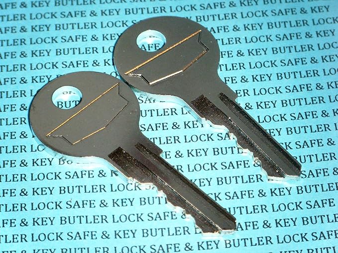Steelcase File Cabinet Keys from FR351 to FR400 Chicago Office Furniture Desk Keys. 2 - Keys Just Match Your Number Steel Case (FR397) - LeafyLoom