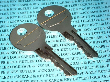 Steelcase File Cabinet Keys from FR351 to FR400 Chicago Office Furniture Desk Keys. 2 - Keys Just Match Your Number Steel Case (FR380) - LeafyLoom