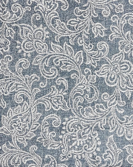 HomePop Classic Parsons Dining Chairs, Pack of 2, Denim Jacobean Print - LeafyLoom